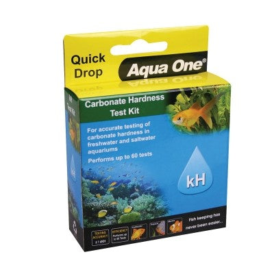 AQUA ONE TEST KIT CARBONATE HARDNESS QUICK DROP