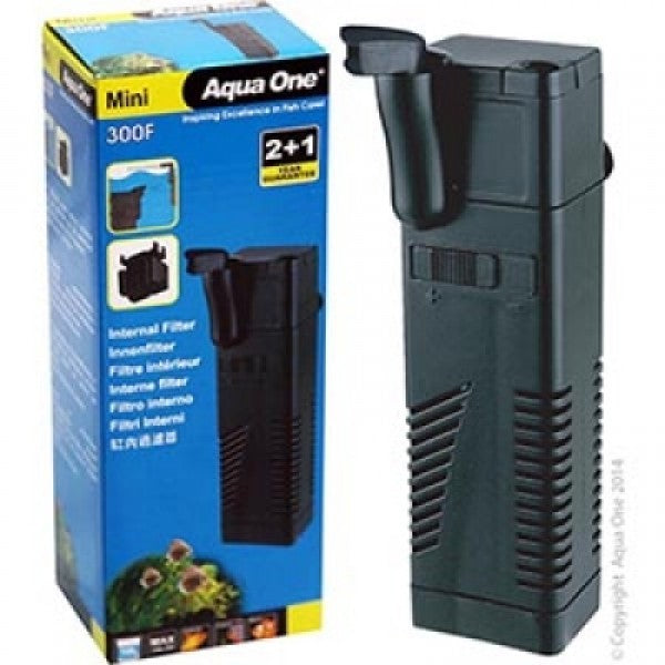 AQUA ONE MINI 300F INTERNAL FILTER 150L/HR