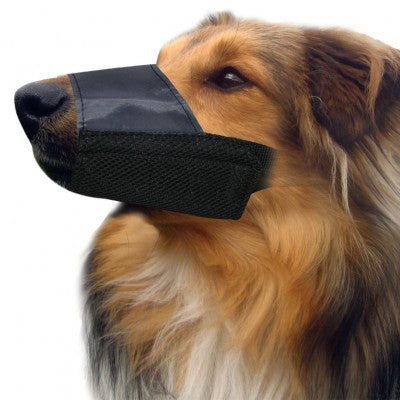 PET ONE NYLON MUZZLE LARGE BLACK