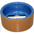 PET ONE PET BOWL TERRACOTTA AND BLUE GLAZE 185ML