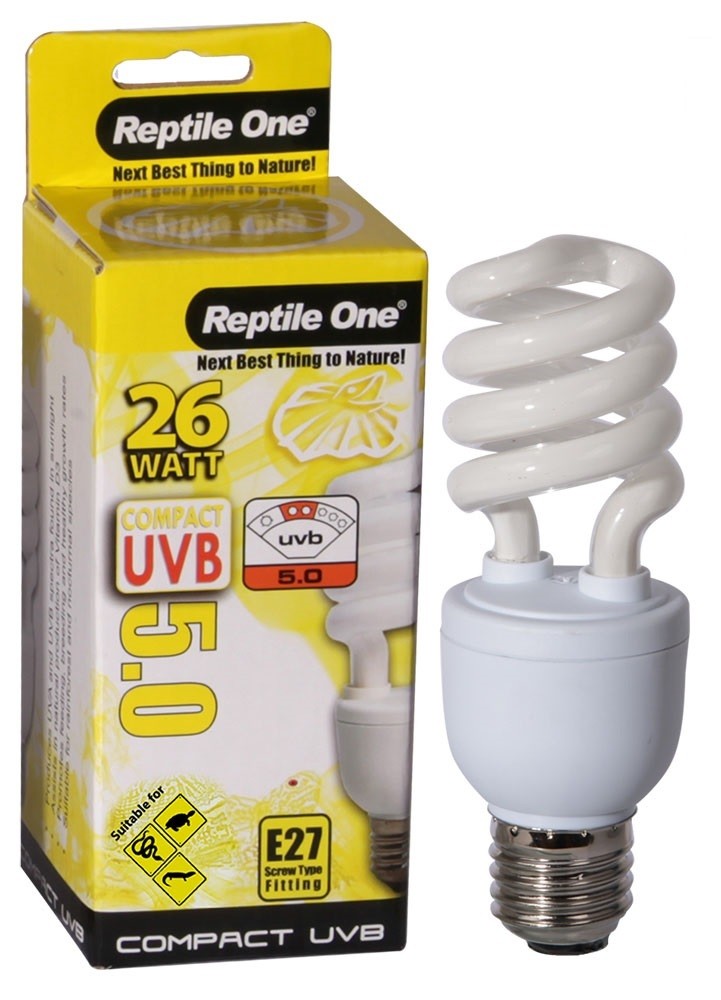 REPTILE ONE COMPACT UVB BULB 26W UVB 5.0