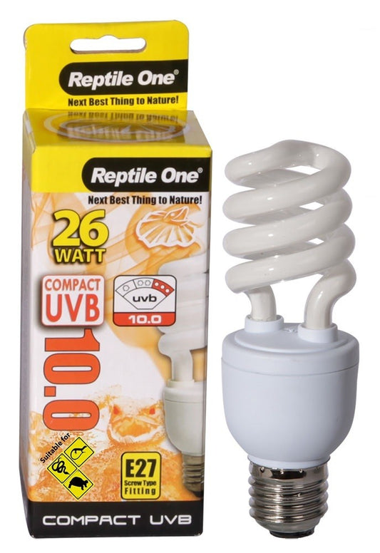 REPTILE ONE COMPACT UVB BULB 26W UVB 10.0