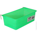 AVI ONE POULTRY FEED TROUGH RECTANGULAR L 23.3 X 12.5 X 7.7CM