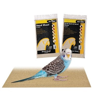 AVI ONE SAND SHEET BIRD 6PK - 23CM (L) X 41CM (H)