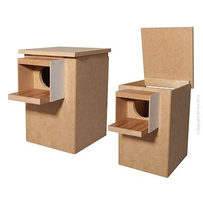 AVI ONE WOODEN COCKATIEL NEST BOX 20.5W X 21.0D X 30H CM