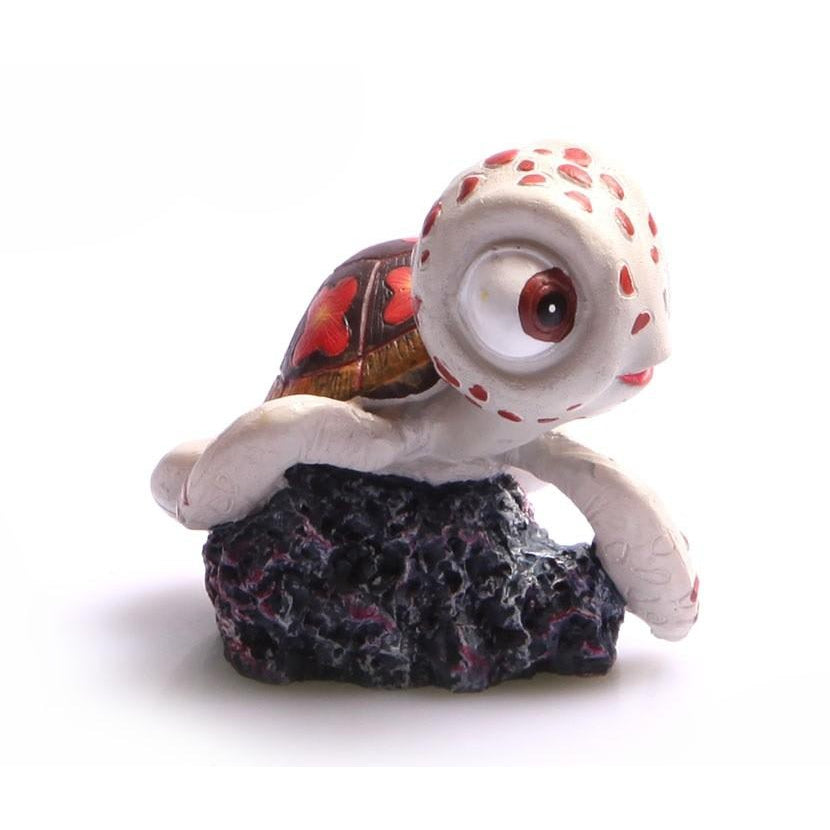 AQUA ONE ORNAMENT BABY SEA TURTLE 8X6.3X7CM