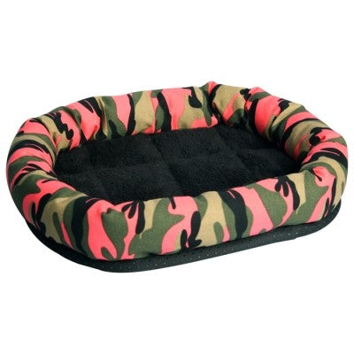 PET ONE SMALL ANIMALS BED LOUNGER 30X25CM PINK CAMO