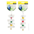 AVI ONE BIRD TOY MINERAL STAR KABOB 18X5.5X5.5CM