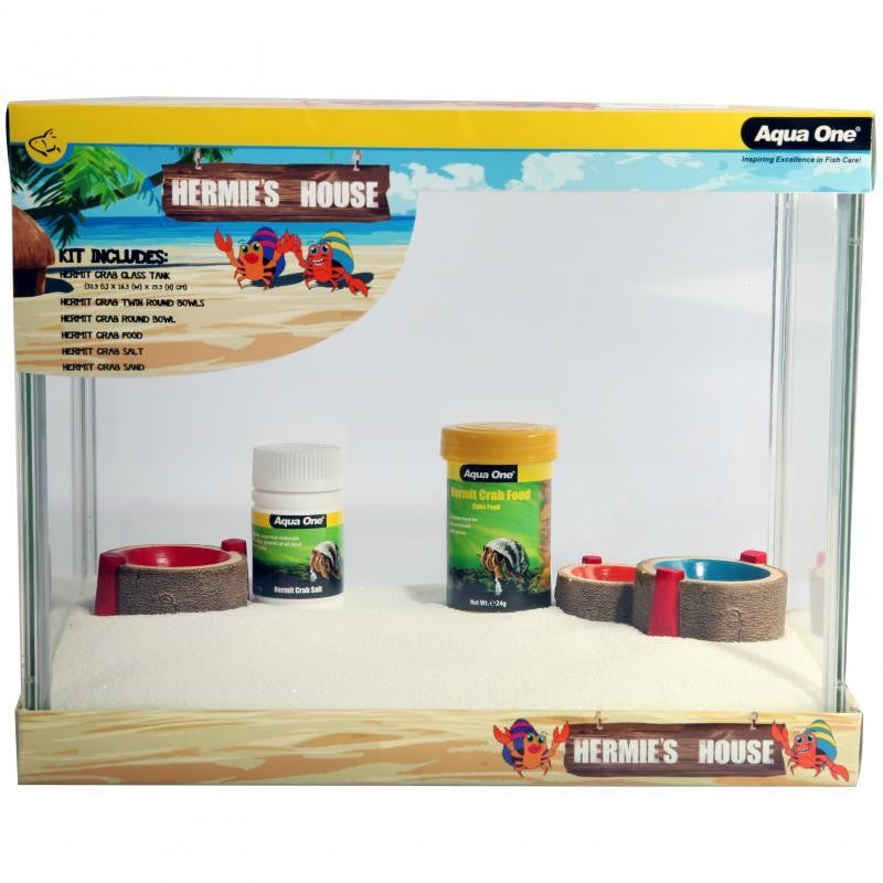 REPTILE ONE HERMIE'S HOUSE KIT 31.5L 18.5WX25.5CMH (Click & Collect or Local Delivery Only)