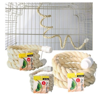 AVI ONE BOING SISAL ROPE BIRD TOY SMALL