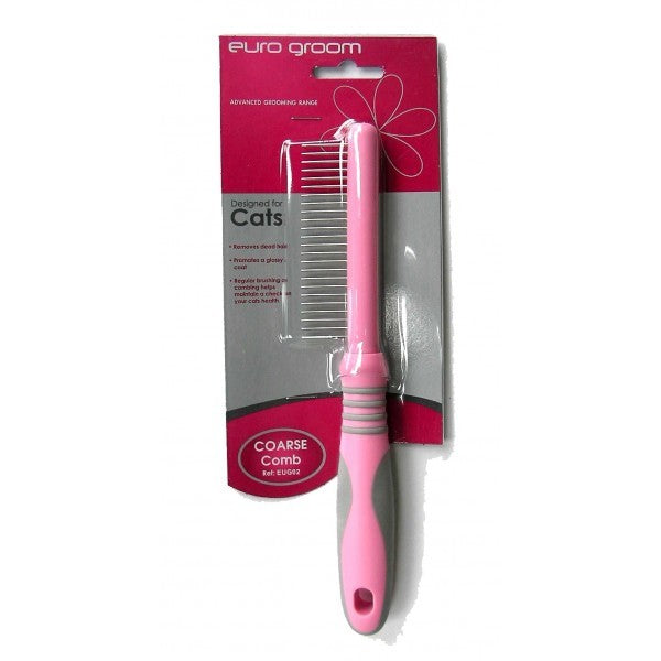 EURO Groom Cat Comb Coarse