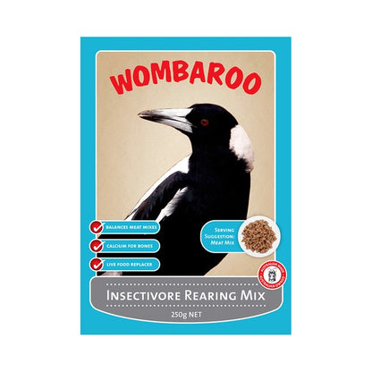 WOMBAROO INSECTIVORE REARING MIX 1KG