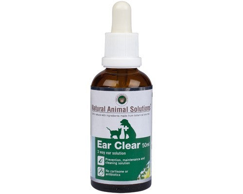 NATURAL ANIMAL SOLUTIONS Ear Clear 50ml