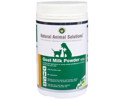 NATURAL ANIMAL SOLUTIONS Goat Milk Powder 400g