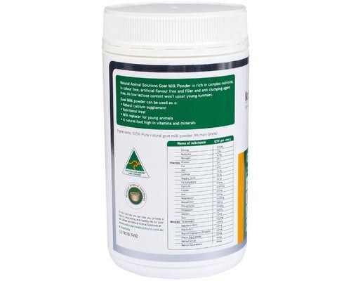 NATURAL ANIMAL SOLUTIONS Goat Milk Powder 400g