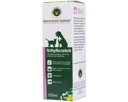 NATURAL ANIMAL SOLUTIONS ITCHYSCRATCH 100ML