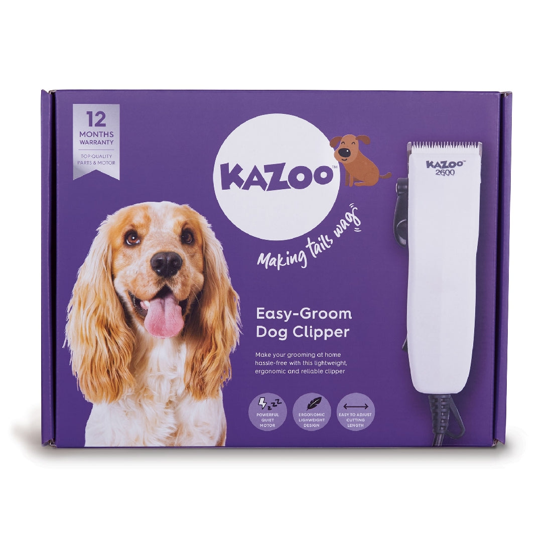 KAZOO EASY-GROOM DOG CLIPPER