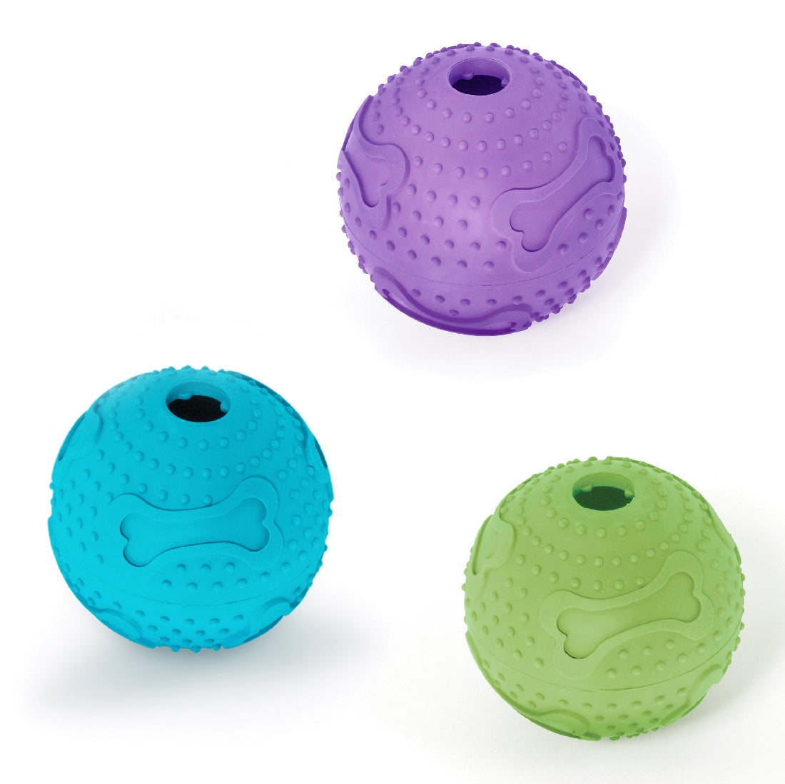KAZOO RUBBER TREAT BALL LARGE