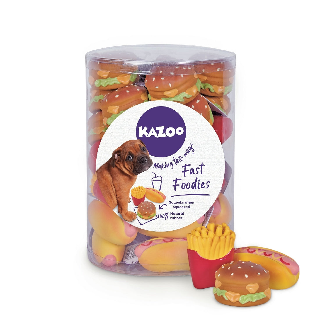 KAZOO LATEX TAKEAWAY ASSORTED - MINI