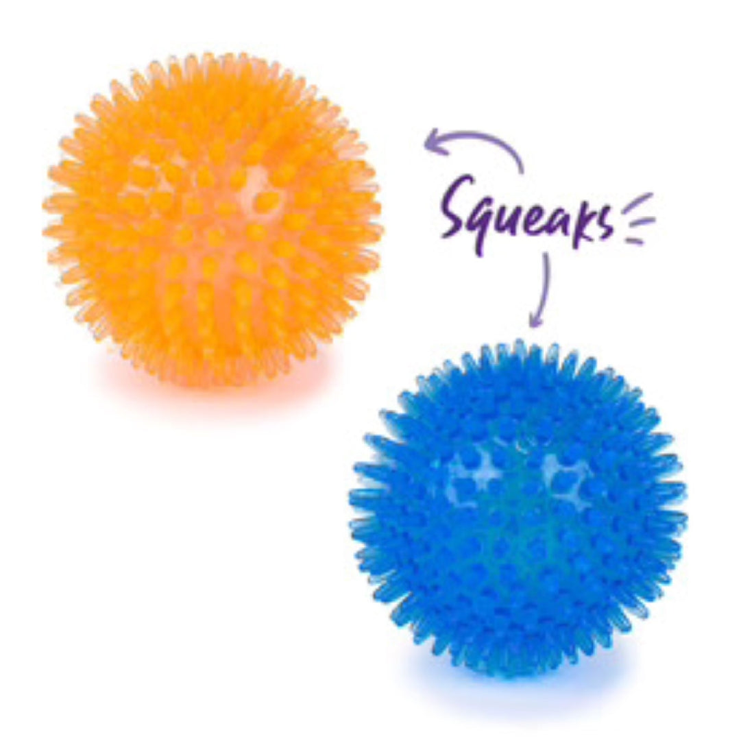 KAZOO SQUEAKY SPACE BALL MEDIUM