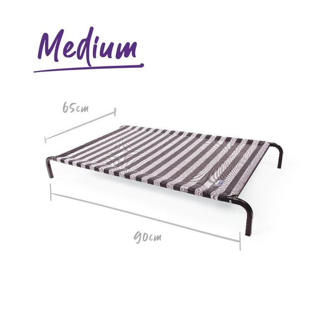 KAZOO EVERYDAY OUTDOR BED BLACK & WHITE MEDIUM