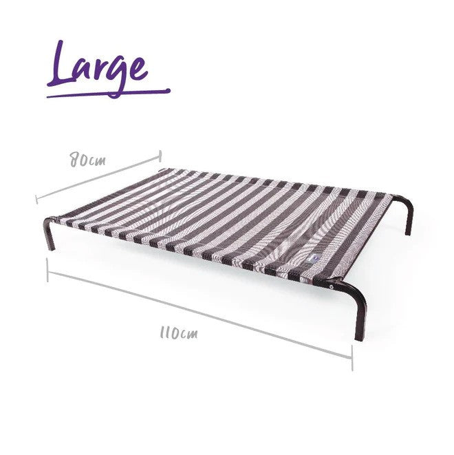 KAZOO EVERYDAY OUTDOR BED BLACK & WHITE LARGE