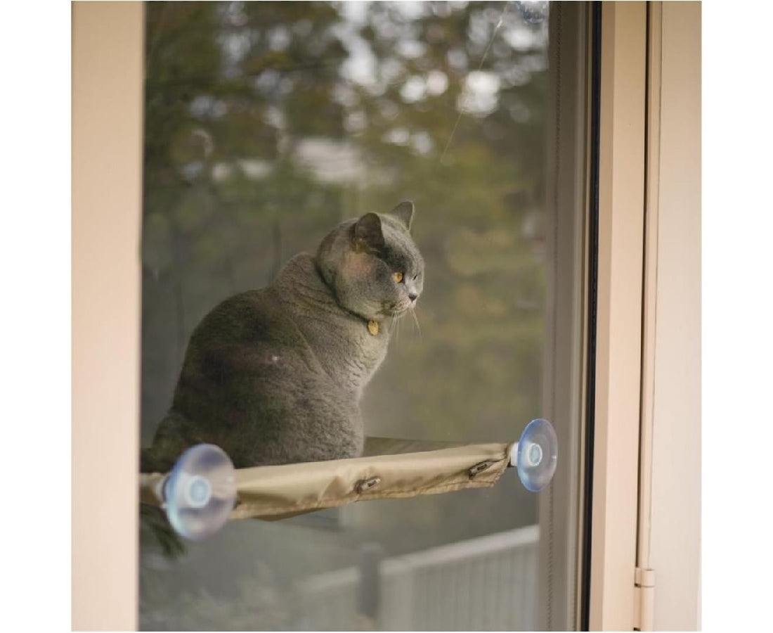 KAZOO THE LOOKOUT DELUXE WINDOW CAT BED 66CM X 32CM