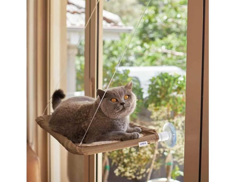 KAZOO THE LOOKOUT DELUXE WINDOW CAT BED 66CM X 32CM