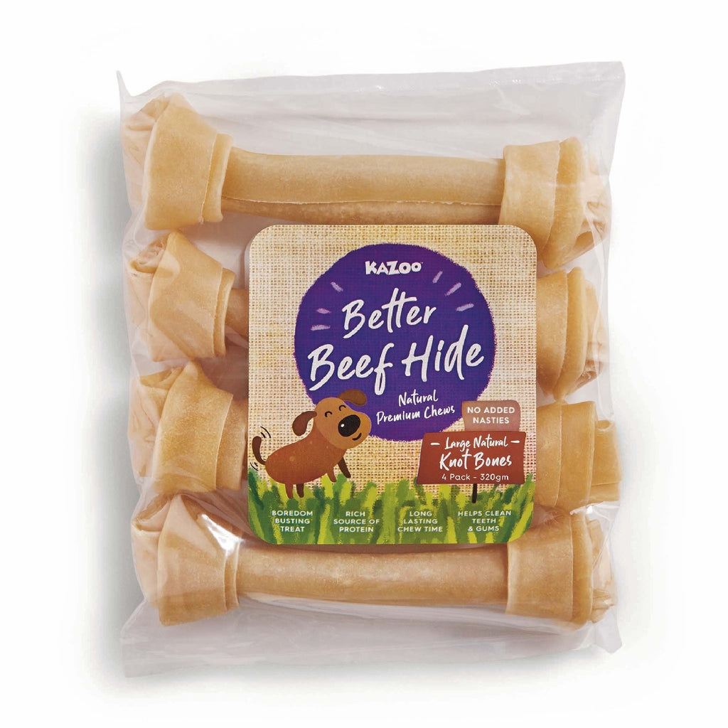 KAZOO NATURAL KMOT BONE 20CM 320GM 4PK
