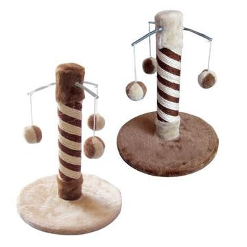 BONO FIDO BELLA 1 SINGLE CAT SCRATCHING POLE 42CM TALL (CLICK & COLLECT & LOCAL DELIVERY ONLY)