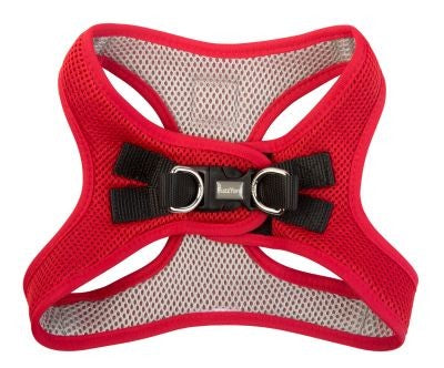 FUZZYARD REBEL STEP IN HARNESS RED - EXTRA LARGE
