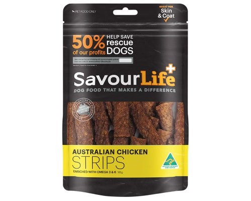 SAVOURLIFE AUSTRALIAN CHICKEN STRIPS 165G