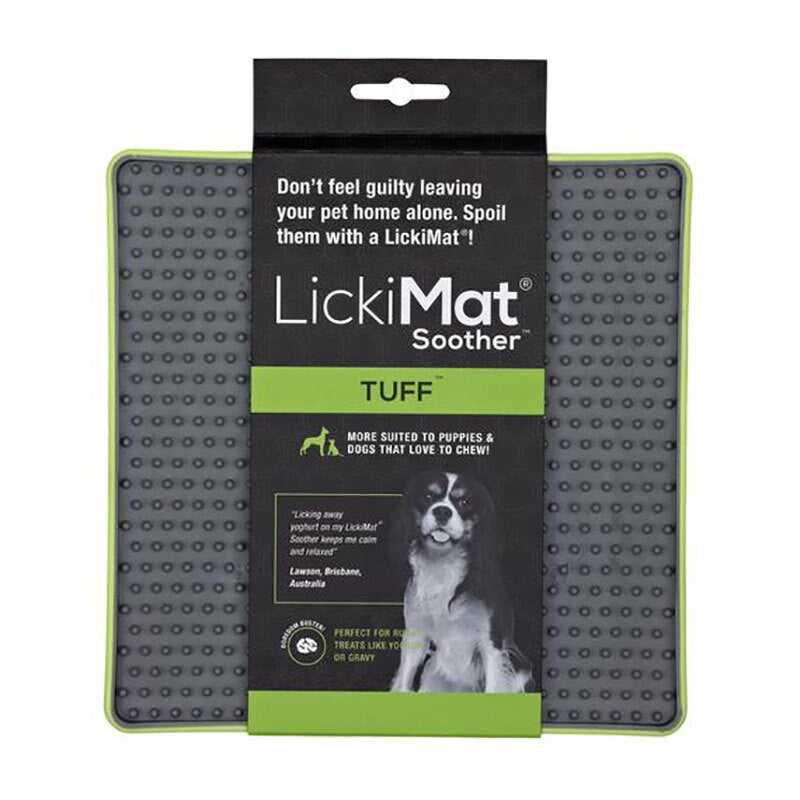 LICKIMAT FOR DOG SOOTHER TUFF SERIES - GREEN