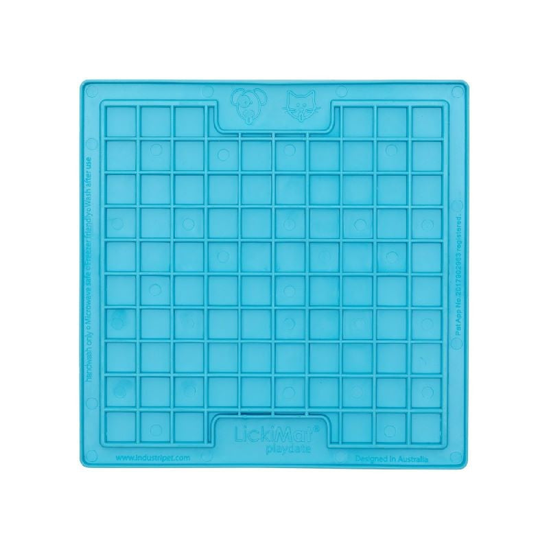 LICKIMAT FOR CAT PLAYDATE TURQUOISE