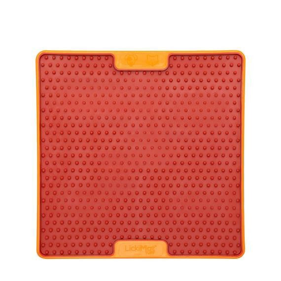 LICKIMAT FOR DOG SOOTHER PRO TUFF ORANGE