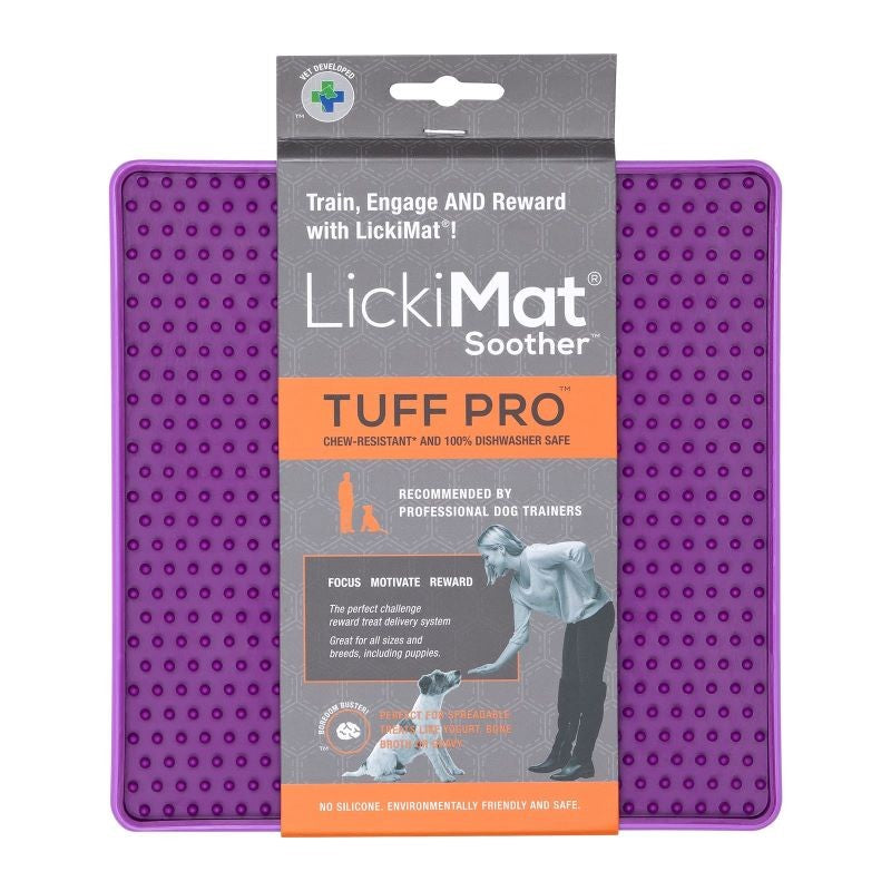 LICKIMAT SOOTHER TUFF PRO SERIES PURPLE