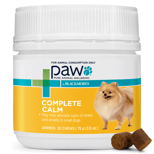 PAW BLACKMORES COMPLETE CALM FOR DOGS SMALL CHEWS 75G