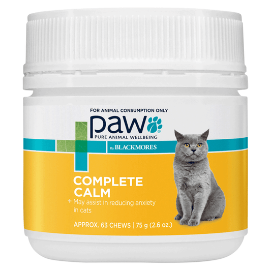 PAW BLACKMORES COMPLETE CALM FOR CAT CHEWS 75G