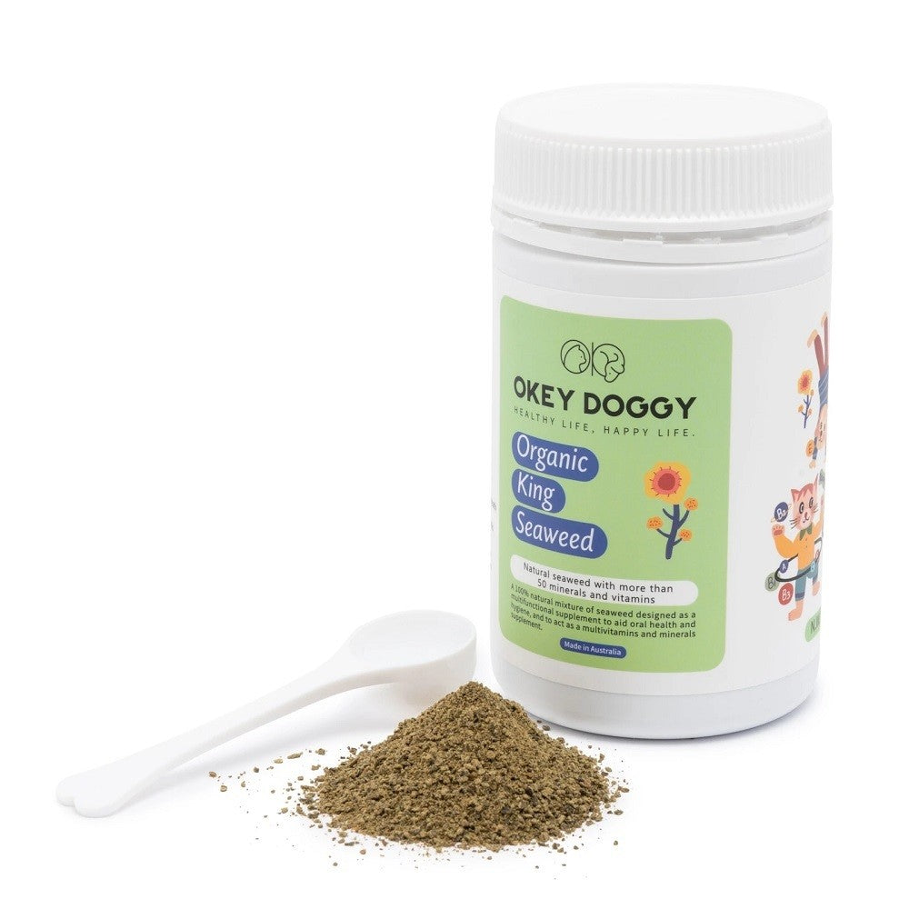 OKEY DOGGY Organic King Seaweed for Cats & Dogs 200g