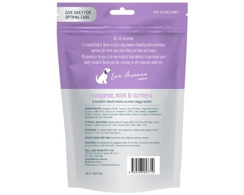 BELL AND BONE DOG TREAT DENTAL SMALL 126G