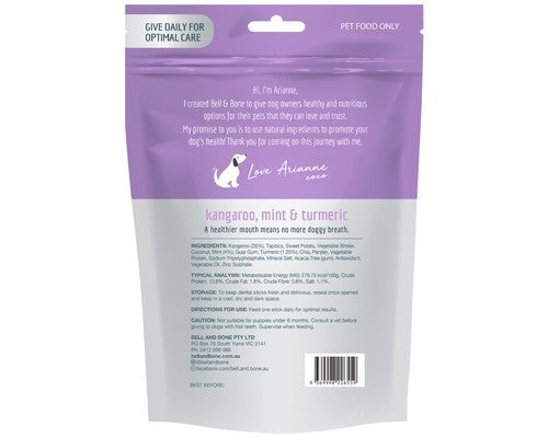 BELL AND BONE DOG TREAT DENTAL LARGE 231G
