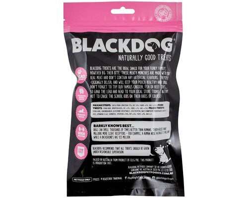 BLACKDOG PIG EAR STRIPS 70G