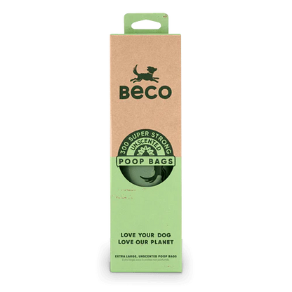 BECO ECO FRIENDLY BAGS FOR DOGS - 300 PACK:
