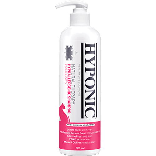 HYPONIC Hypoallergenic Shampoo (For All Cats) 300ml