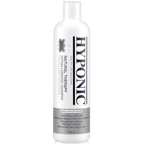 HYPONIC Hypoallergenic Shampoo (For All Dogs Unscented) 500ml