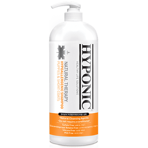 HYPONIC Hypoallergenic Shampoo (For puppies & Short-Coats) 1500ml
